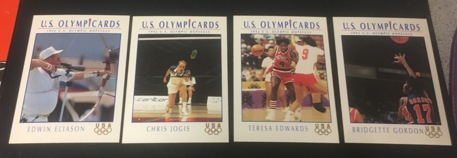 1992 U.S. Olympic Hopefuls 1992 Impel U.S. Olympicards Single Cards (See List)