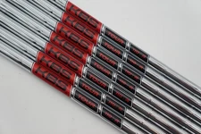 New KBS Tour Chrome 110 Regular 4-PW Iron Shaft Set .355 Taper Cured Shaft Label