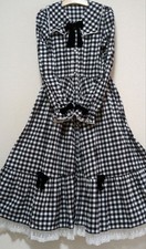 Metamorphose Sailor Collar Dress Pink Used Winter Sale