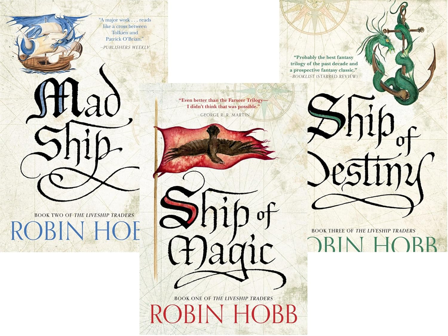 Books 1-3 of Robin Hobb'S the Liveship Traders Trilogy (Complete Set: Ship of Ma