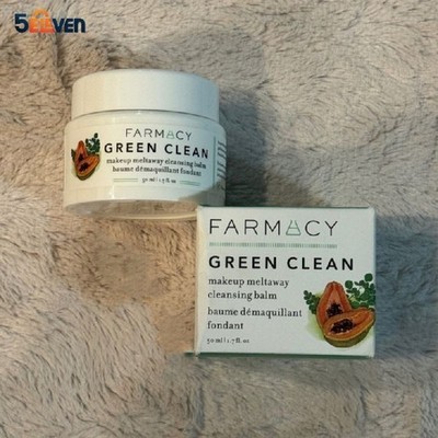 Farmacy Green Clean Makeup Remover Balm 3.4oz   Natural Cleansing Balm NEW BOXED