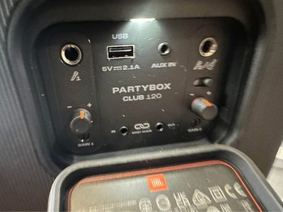 jbl portybox 120 黒　中古 jbl portybox 120 黒 中古 | JBL