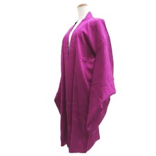 10743D3 Silk Vintage Japanese Kimono Haori Jacket Tachibana Wave