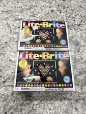 Hasbro Lite Brite Mini 90 Piece Set 85 Small Pegs New Sealed 2 New Boxes