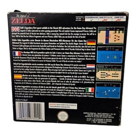 The legend of Zelda - NES Classics - Gameboy Advance- GBA