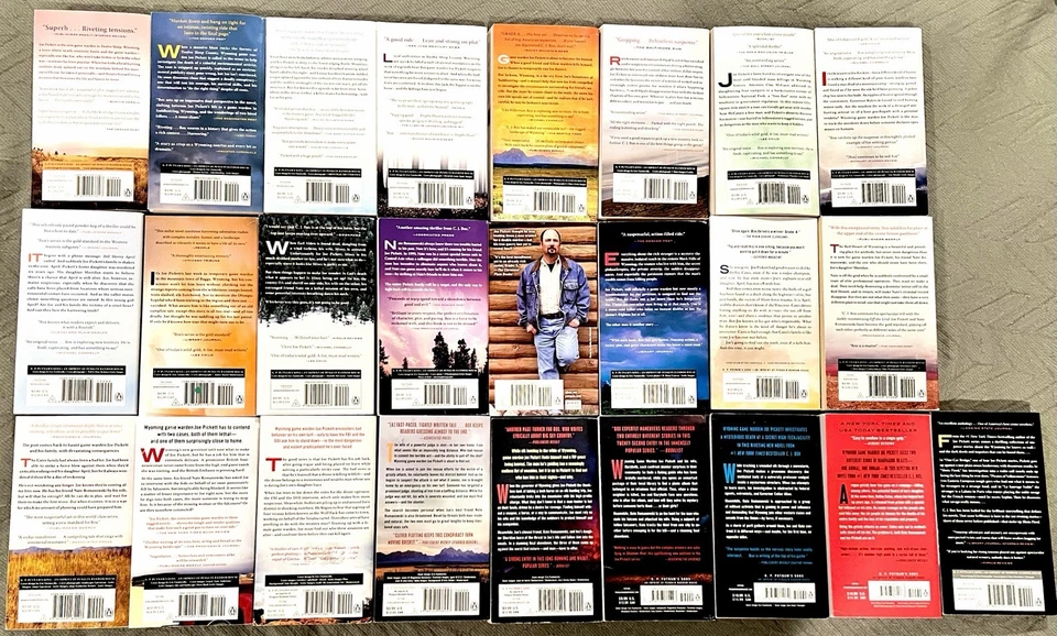 Lot of 25 JOE PICKETT “Game Warden” Series Novels by C. J. BOX Paperbacks - Image 2 of 4