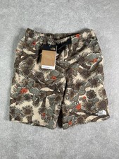 NORTH FACE Boys' Amphibious Class V Belted Shorts Size L Utility Tan Brown NWT