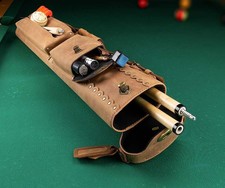 InStroke 2x4 Brown Leather ISB24 Buffalo Billiard Pool Cue Case