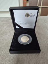 2010 Royal Mint Bunc Girlguiding Silver Proof 50p Coin With Box And Coa.
