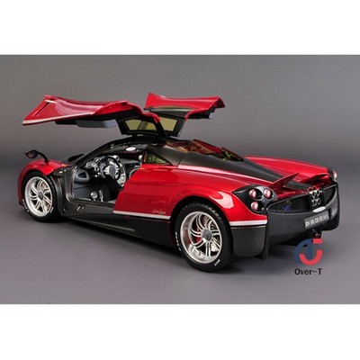 1/18 Scale Pagani Huayra Red Diecast Car Model Toy Collection GT Autos