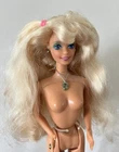 Vintage Barbie Doll Mattel Blonde Hair Blue Eyes Nude