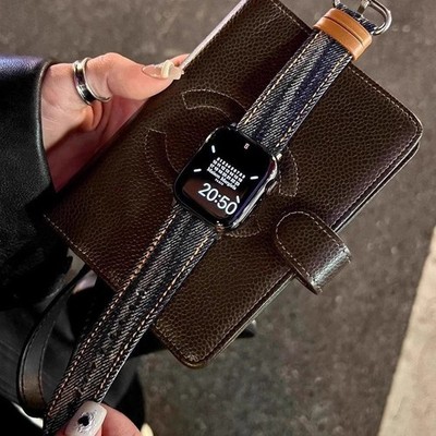 Compatible with Apple Watch bands for Series 7, 7S, and 8 (Retro Color-Block)