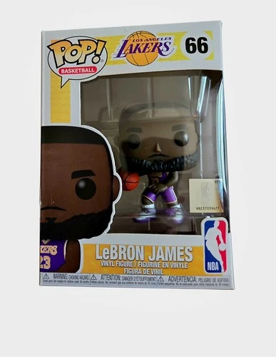 Funko Pop Basketball NBA Los Angeles Lakers #66 LeBron James Vinyl Figure