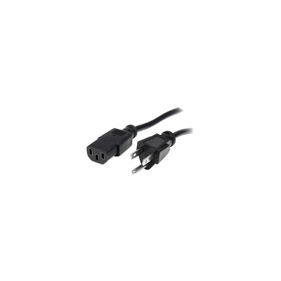 StarTech SJT Computer Power Extension Cord 14 AWG 3 ft (L) PXT101143