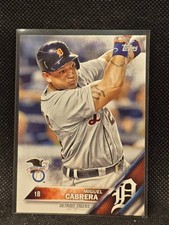 2016 Topps - Miguel Cabrera #250 Batting; Grey Jersey