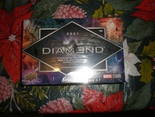 UPPER DECK 2021 MARVEL BLACK DIAMOND Sealed HOBBY BOX 5 Cards Per Box
