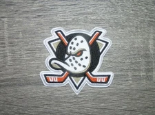 Anaheim Ducks Team Logo Hockey Embroidered Iron On Patch 3" x 2.75"