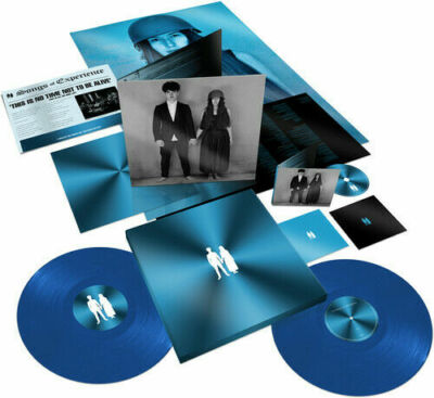 U2 - Songs Of Experience Numbered LIM. Deluxe Box-Set Cyan Blue 2 Vinyl LP NEU