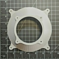 140mm to 80mm Fan Adapter Flow Converter PC Mod Custom Panel Hose Mount Flange