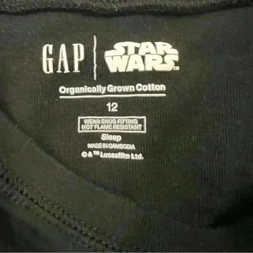 GapKids | Star Wars™ 100% Organic Cotton PJ Set size 12 - Picture 8 of 13