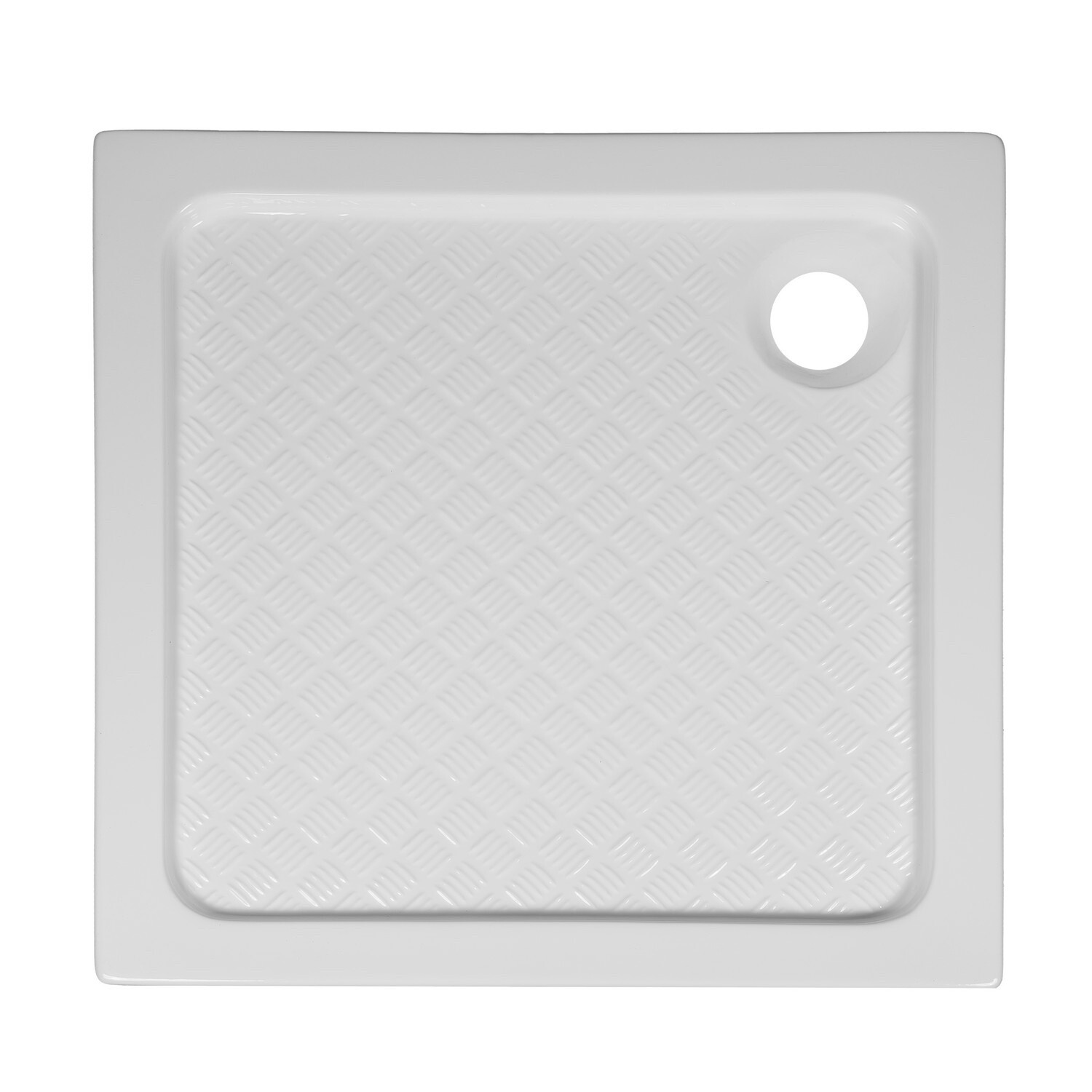 Receveur de douche 80x80 acrylique pour rénover une petite salle de bain