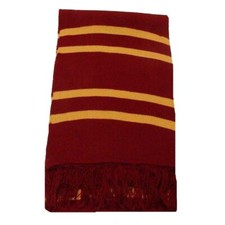 Harry Potter Gryffindor Knit Scarf Burgundy Gold FSU - POA