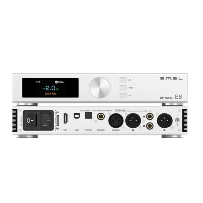 SMSL D400ES USB DAC Bluetooth DAC Hifi Audio Decoder ES9039MPRO w/ Remote