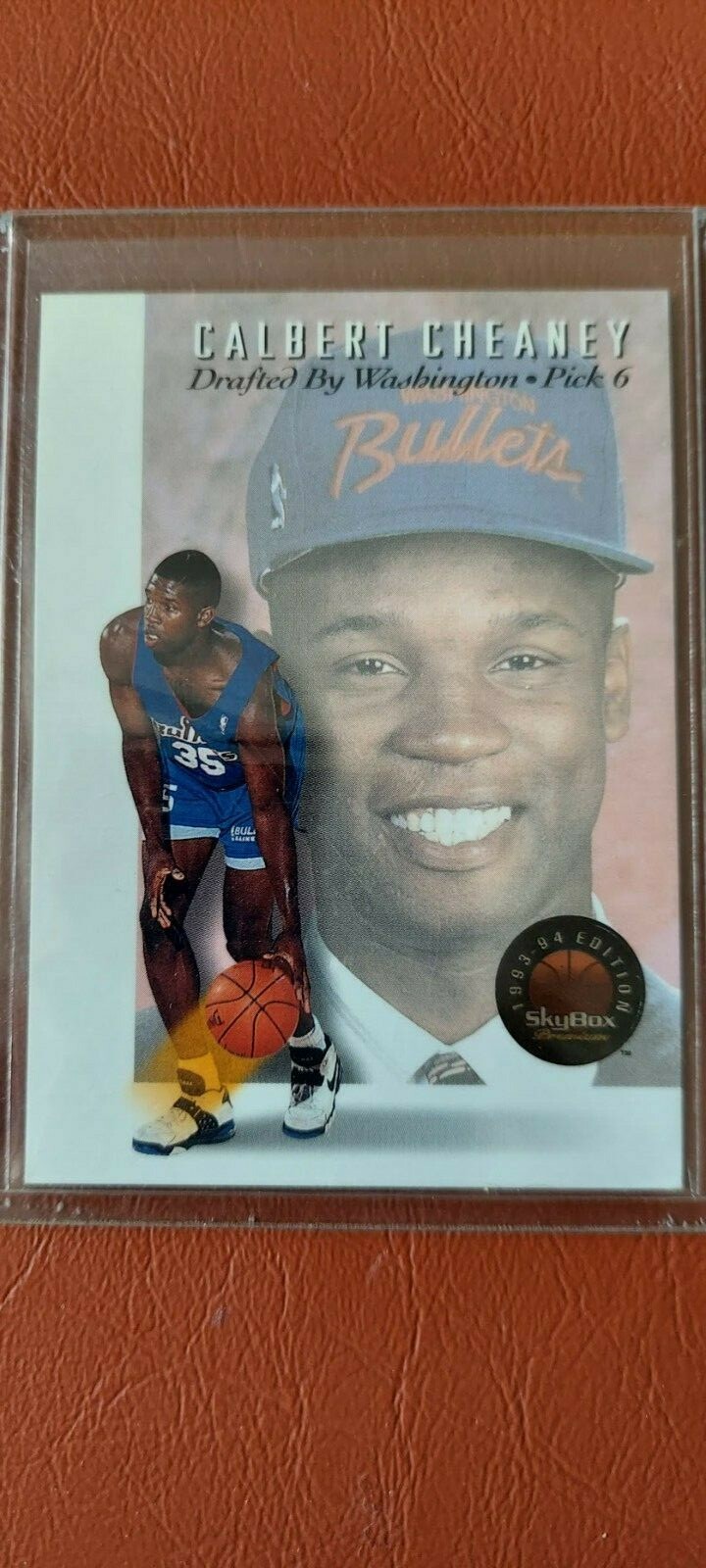 1993-94 SkyBox Premium Draft Picks #DP6 Calbert Cheaney - NM-MT