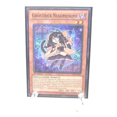 Yu-Gi-Oh! Ghostrick Nekomusume Card - LVAL-EN023 Common - Unlimited Edition - View #13