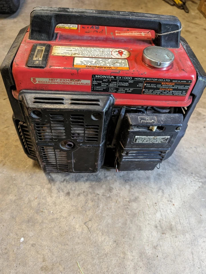 HONDA EX1000 Gas Portable Generator - Image 2 of 4