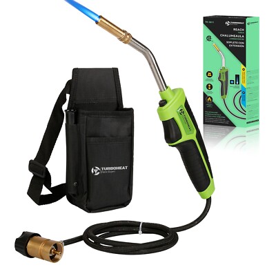 Propane Torch Kit /w Holster Mapp Map Gas Torch  Head 5' Long Hose Trigger Start