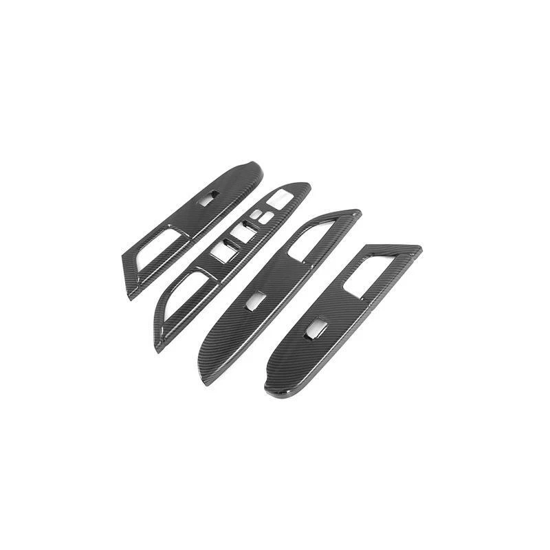 Cubierta de moldura de interruptor de reposabrazos de puerta interior para Mitsubishi ASX Outlander Sport 2013-18 Foto 4 de 4