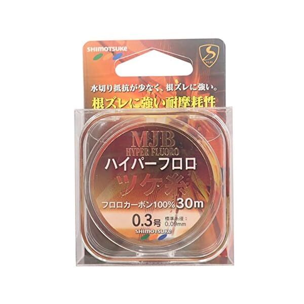 Shimotsuke Fluorocar Bonline Mjb High -Partske Yarn 30M 0.3 Clear Official
