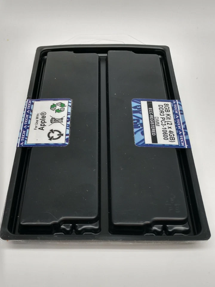 A-Tech For Apple 8GB Kit (2 X 4GB) DDR3 PC3-10600 DIMM / 1333Hz Memory Ram - Image 2 of 4