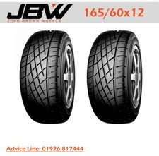 165/60x12 1656012 Yokohama A539 Tyres - Track Day/Race/Road x 2 PCS
