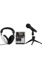 Behringer Kit complet PODCASTUDIO avec mixeur USB, microphone, casque PRO NEUF
