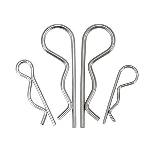 R Pins Retaining Clips Hair Spring Cotter Pin A2 Stainless Steel/Carbon Steel - Picture 7 of 17