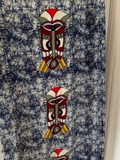 Vintage afrykańska tkanina piękne kolory i design nowa