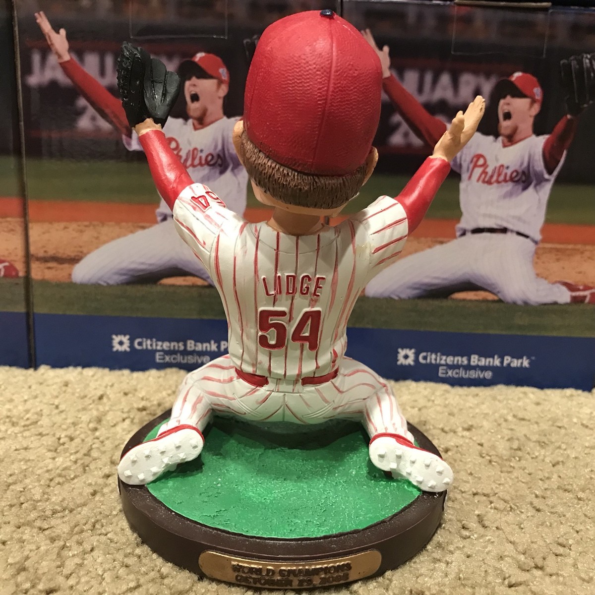 Brad Lidge Philadelphia Phillies World Series Champ 2008