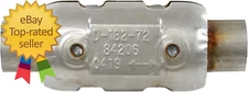 Calcat CARB 84206 Universal Catalytic Converter 2.5" Inlet (ID) 2.5" Outlet (ID)