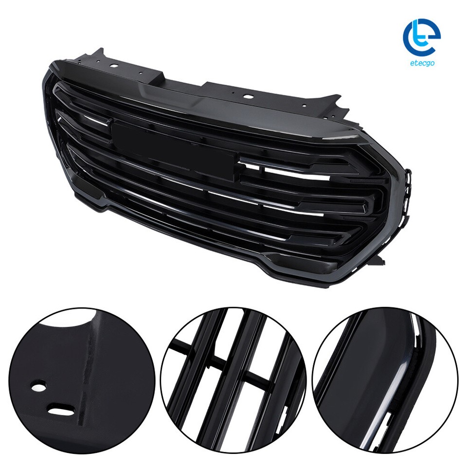 85590312 For GMC Terrain SLE / SLT 2022-2023 Gloss Black Front Bumper ...