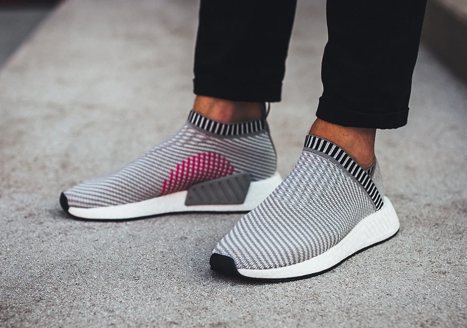 Adidas NMD CS2 size 12.5. Grey Pink. BA7187. sock. primeknit pk | eBay