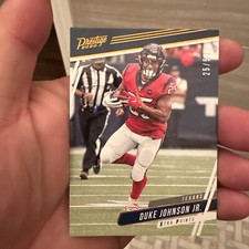 2020 Panini Prestige - Xtra Points Orange #184 Duke Johnson 25/50 Jersey Match