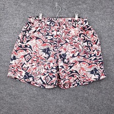 Columbia Swim Trunks Shorts Mens L Large Red PFG Backcast II Omni Shade Lined