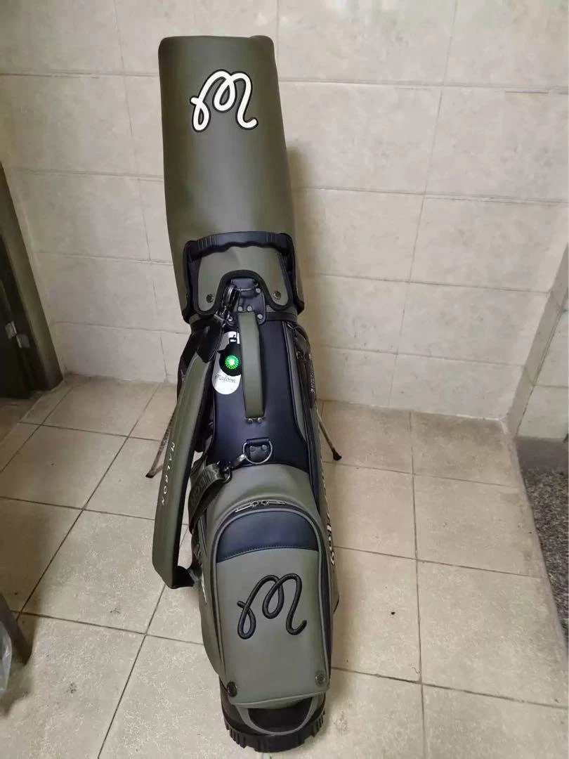 Malbon golf 2025 Caddy Bag Stand bag Dark Green With hood covers