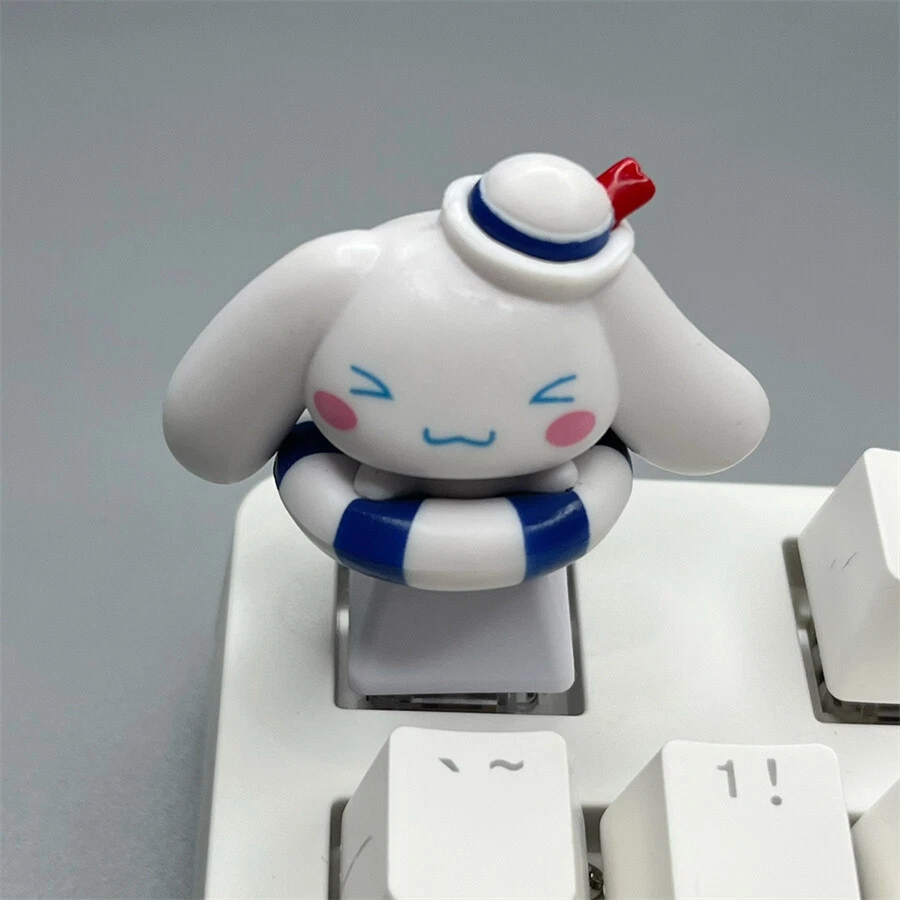 Cinnamoroll Cartoon DIY Cross Shaft Mechanical Keyboard ESC Resin Keycap