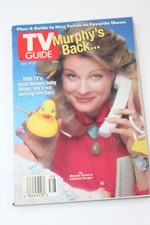TV Guide September 19-25, 1992 Candace Bergen&nbsp;Murphy Brown ~NO LABEL DALLAS ED.