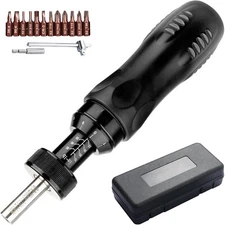Adjustable Torque Screwdriver 1/4" Range 10-70 in/lb w/ 1 in-lb Increment