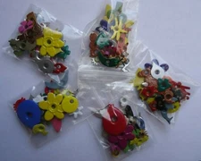 25 Assorted 1/8 Eyelets butterfly cactus beer stein crab arrow flower dolphin 