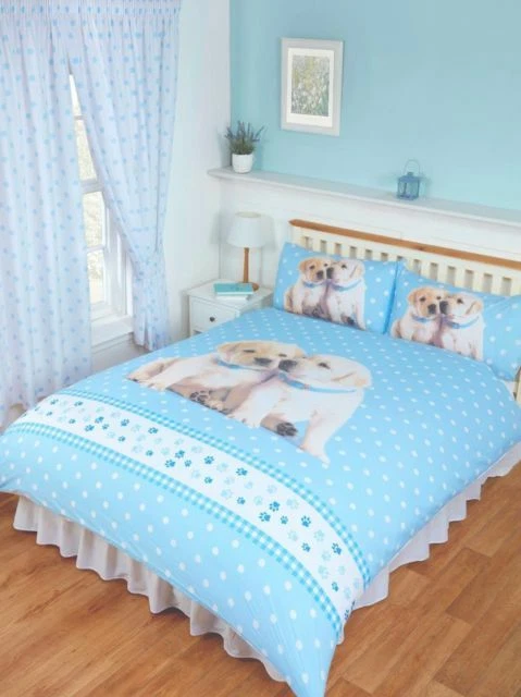 Polka Dot Blue Bedding Sets & Duvet Covers